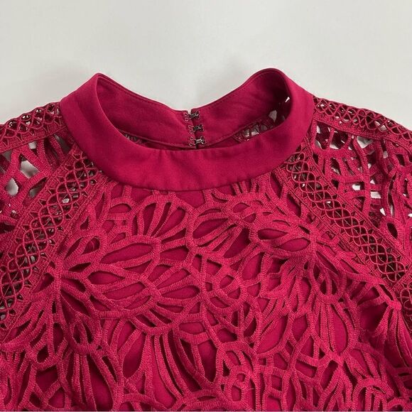 Laundry by Shelli Segal Origami Venise Lace Dress - 4 - Picture 3 of 12